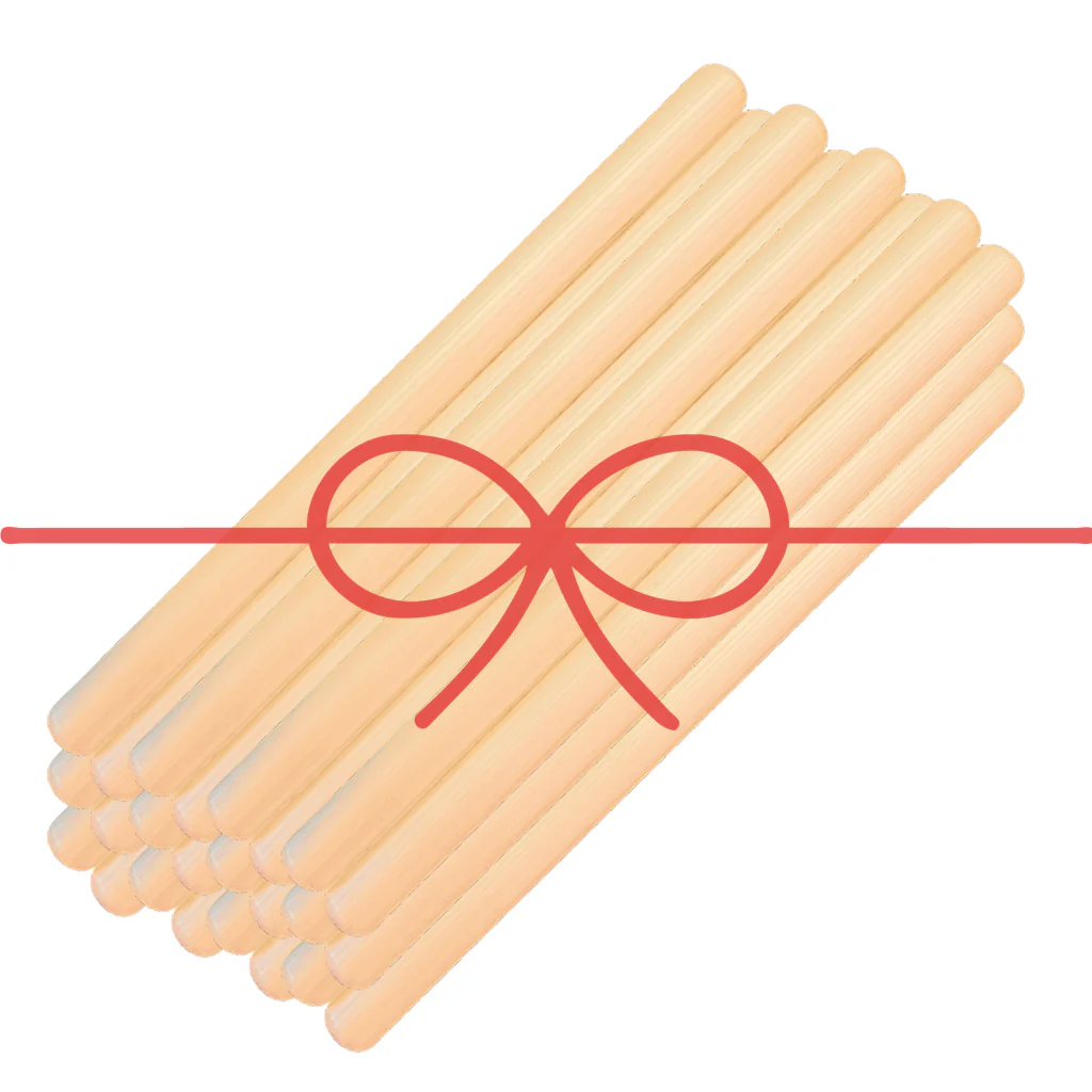 12 Pairs Hinoki Bachi - Image 2