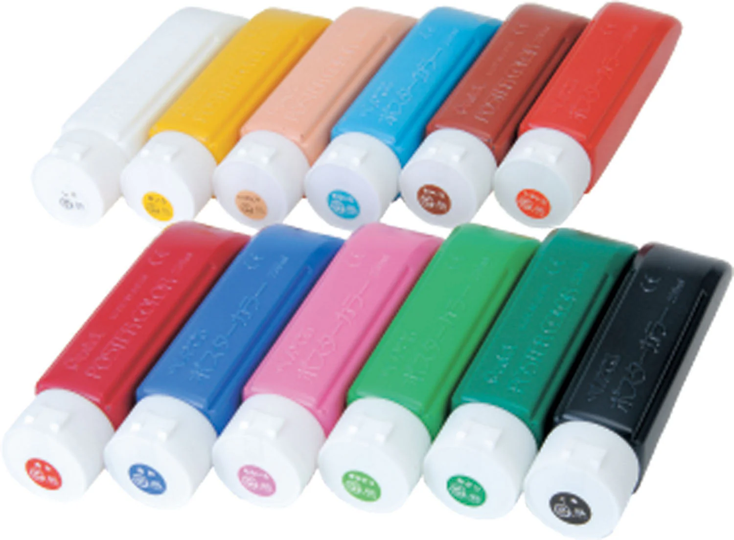 Empty Single color 230cc tube for poster color class - Image 2