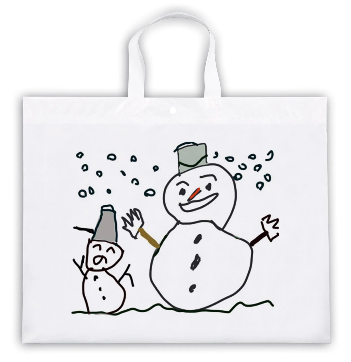 Work storage bag with 4-cut vinyl hook - Image 6