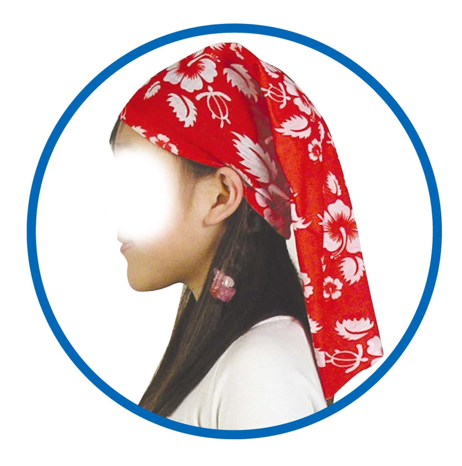 Pipe bandana light blue - Image 3