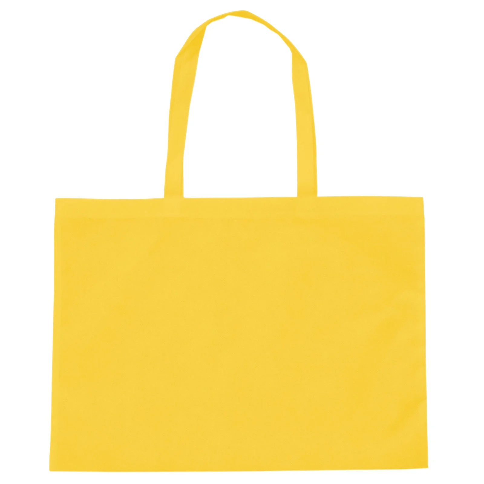 Work storage bag made of large non-woven fabric yellow