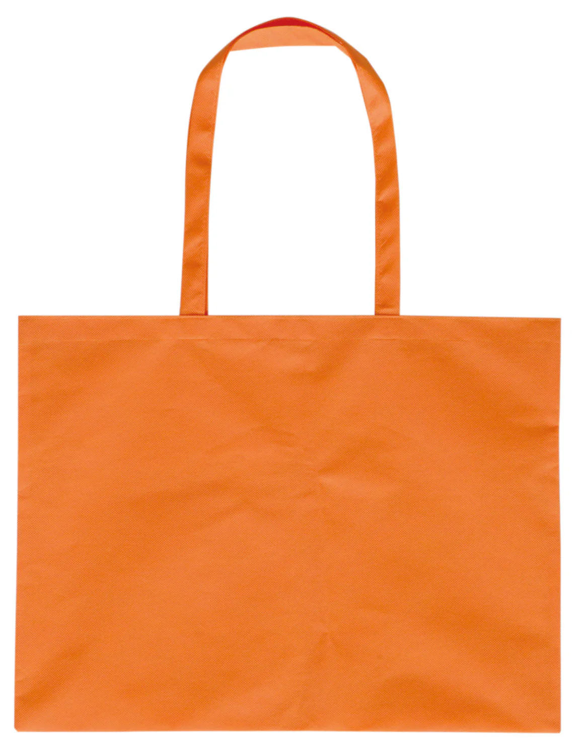 Work storage bag made of large non-woven fabric orange