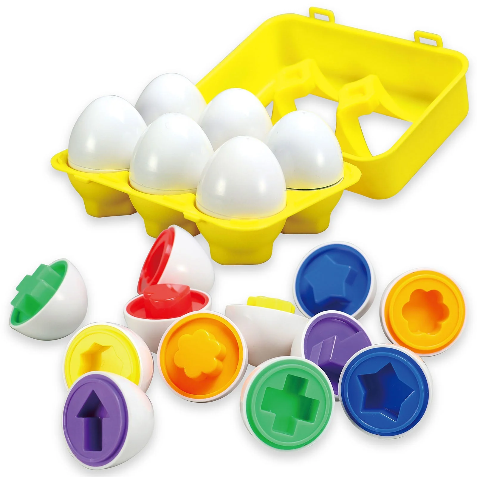 Egg-shaped shape pack included