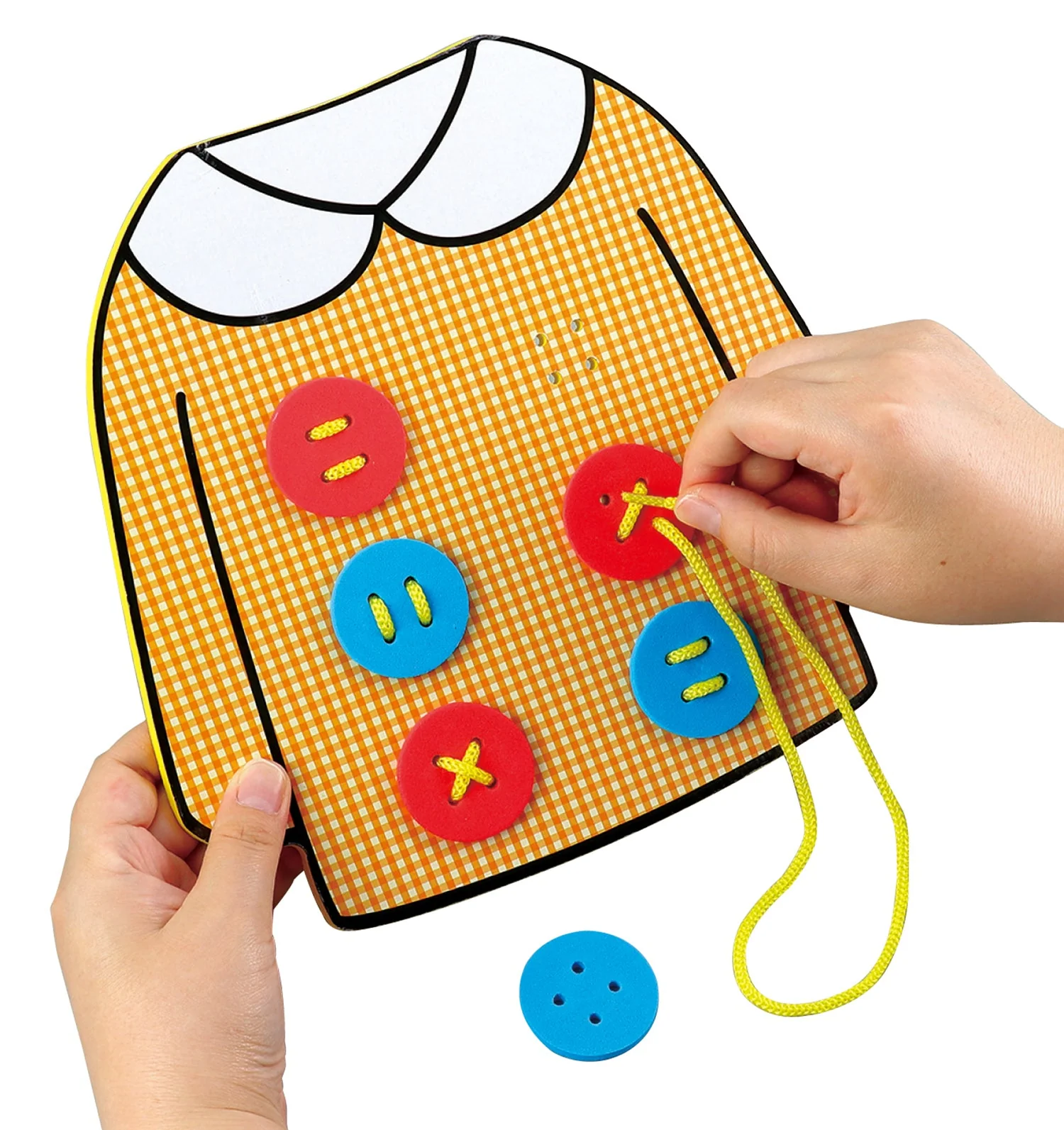 EVA button string