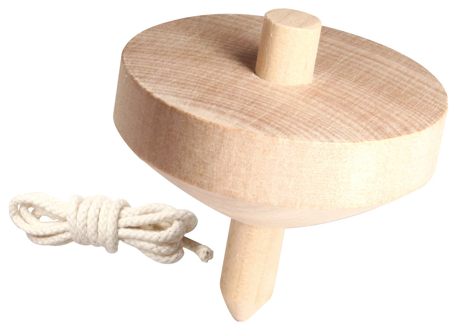 Wooden sesame (with string) uncolored φ70