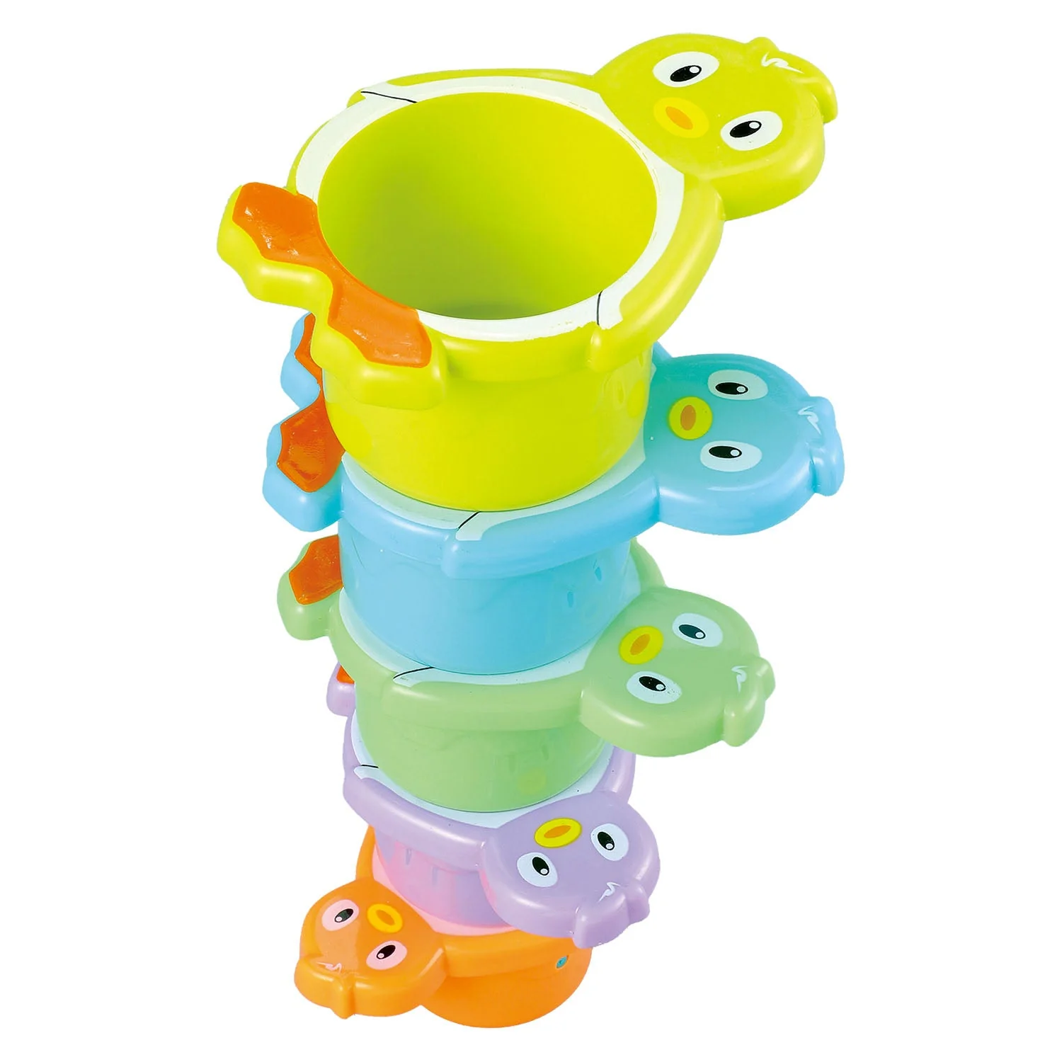 Colorful penguin shower cup