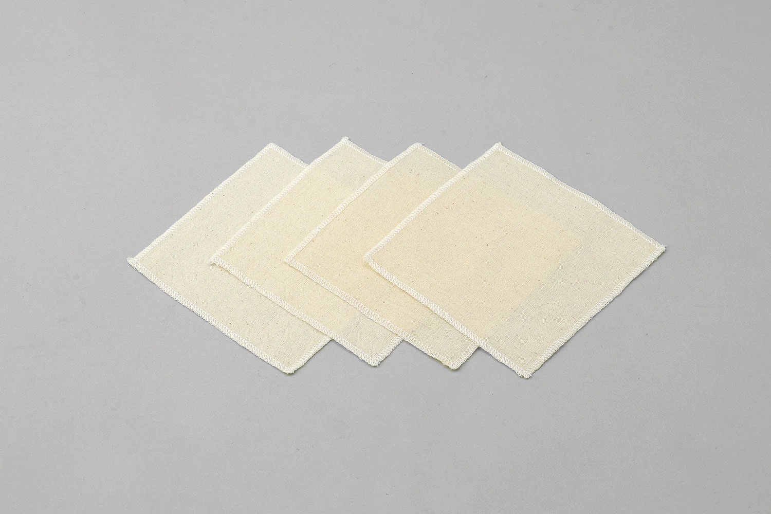 Set of 4 cloth coasters - Image 3