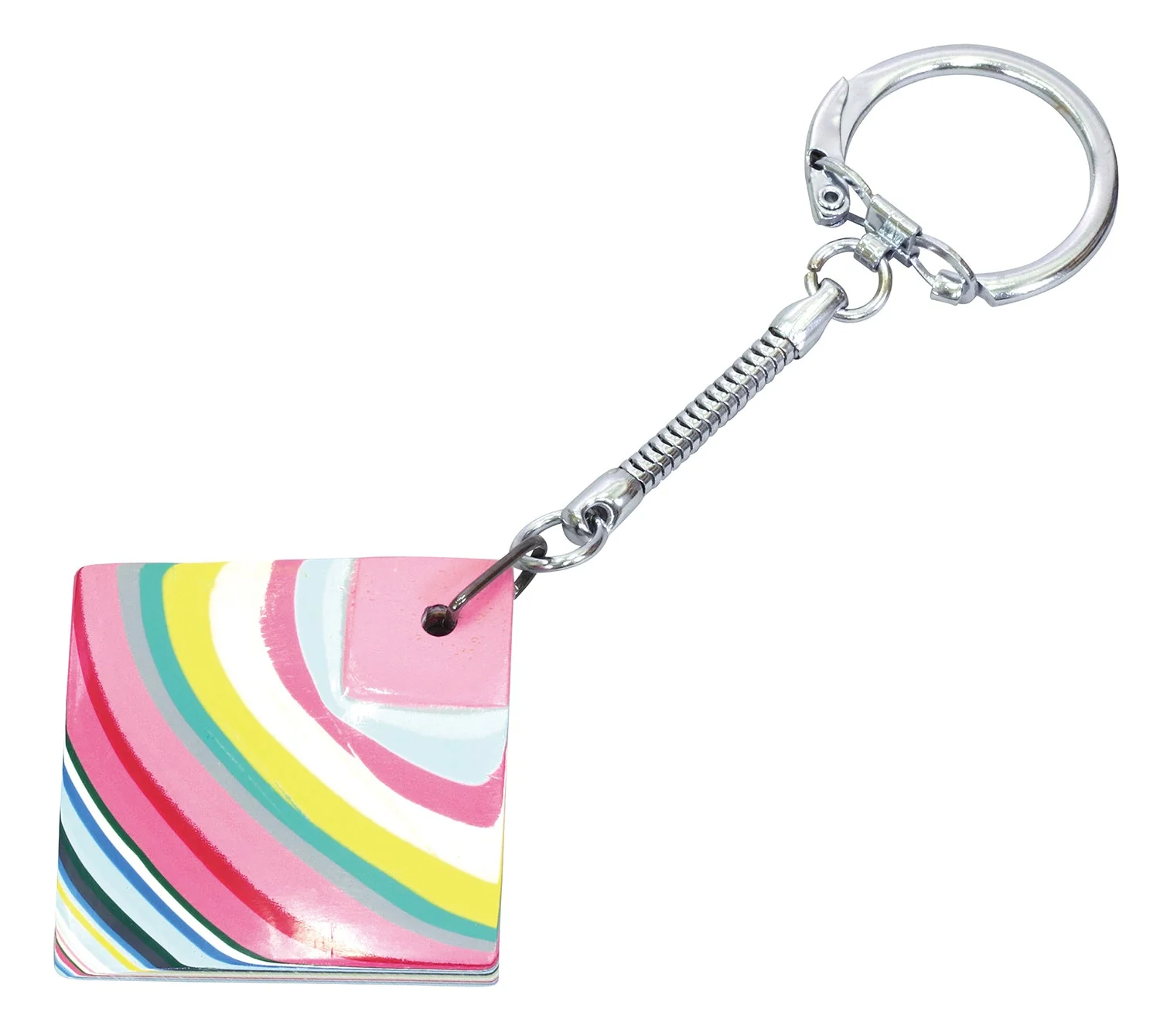 Pastel red key holder (no file)