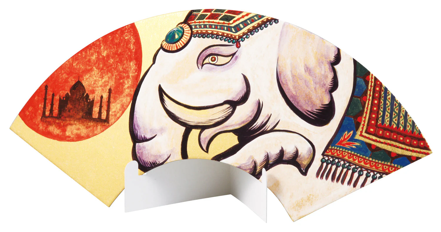 gold fan mask - Image 2