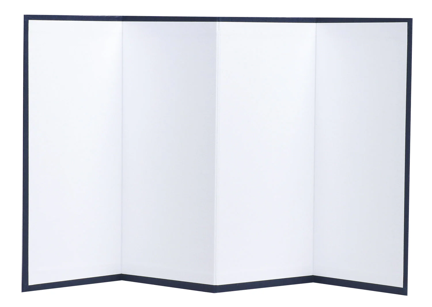 White folding screen