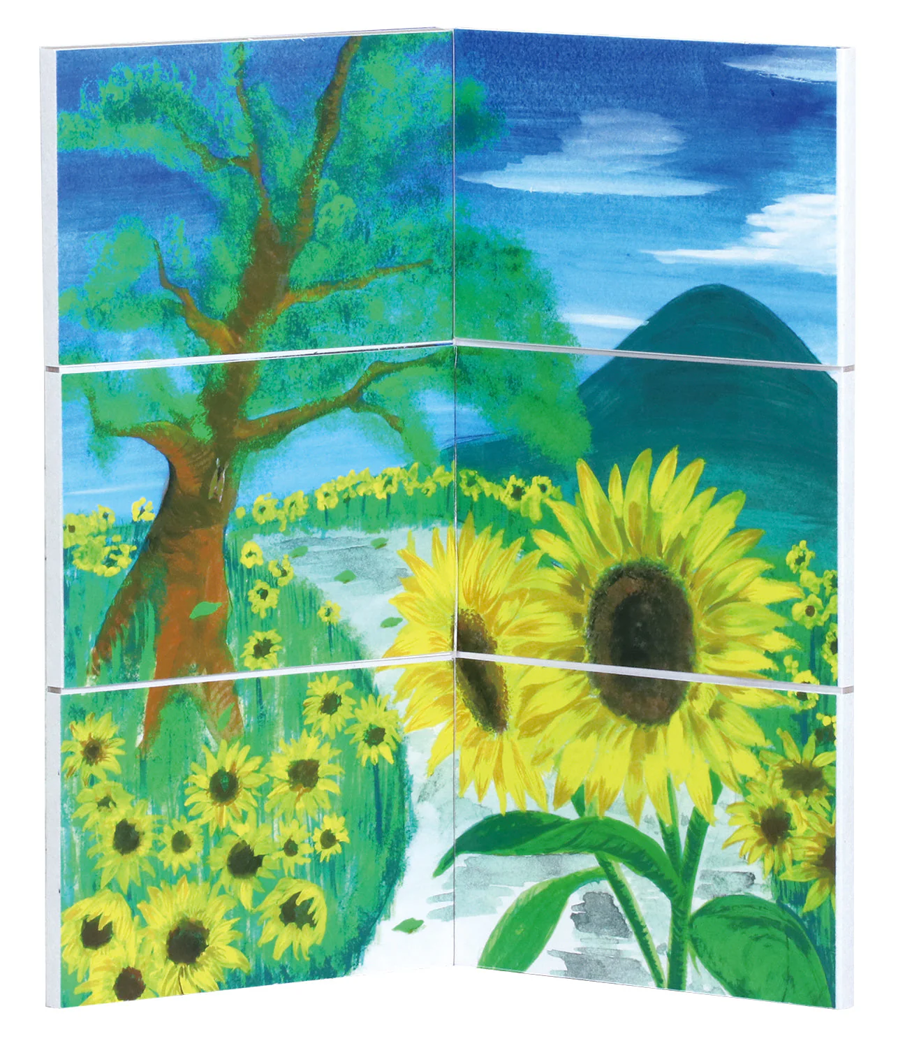handmade karakuri folding screen - Image 2