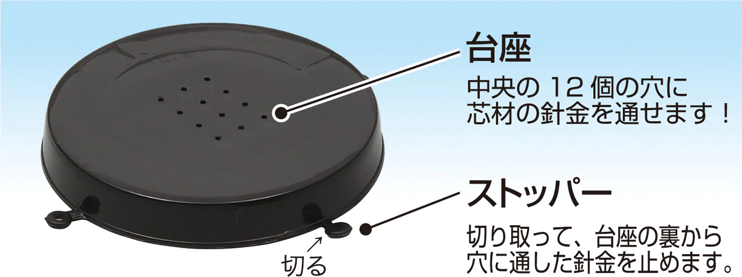 Transparent dome mini base