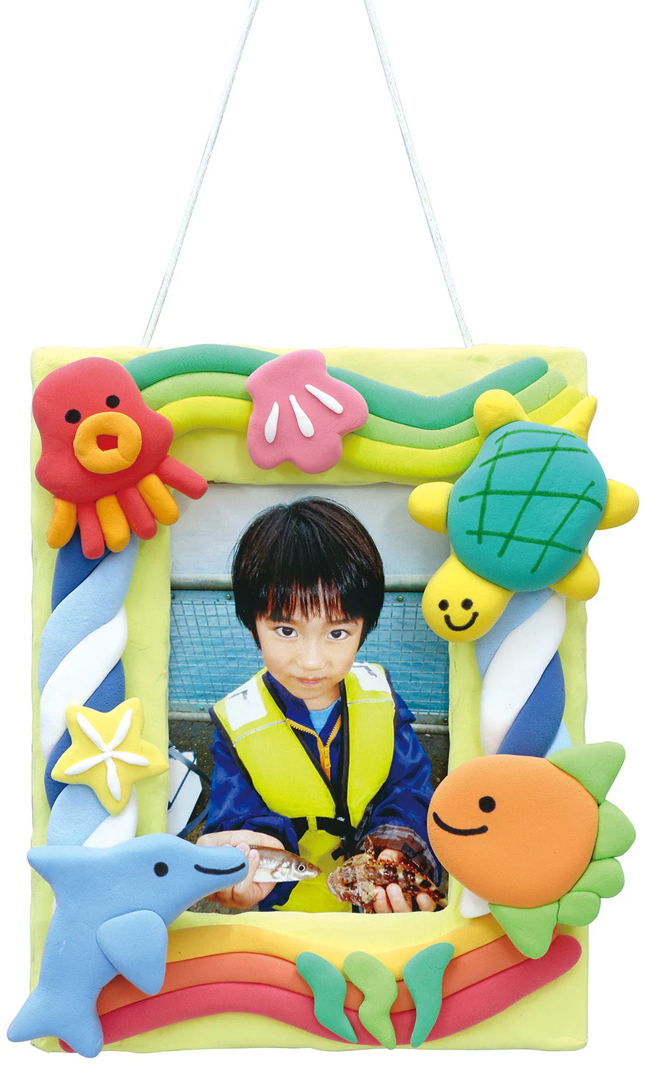 Wall-mounted photo frame