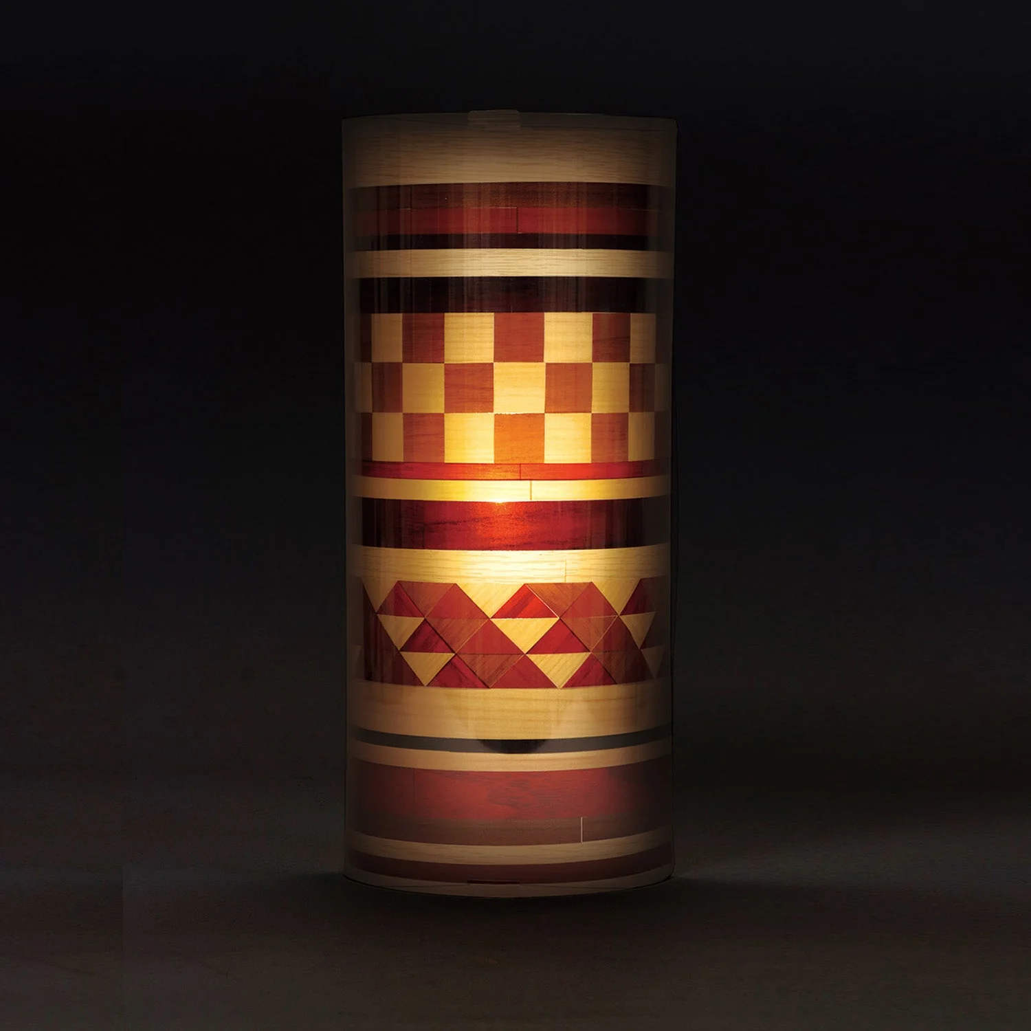 Multi-lighting shade wood sheet set
