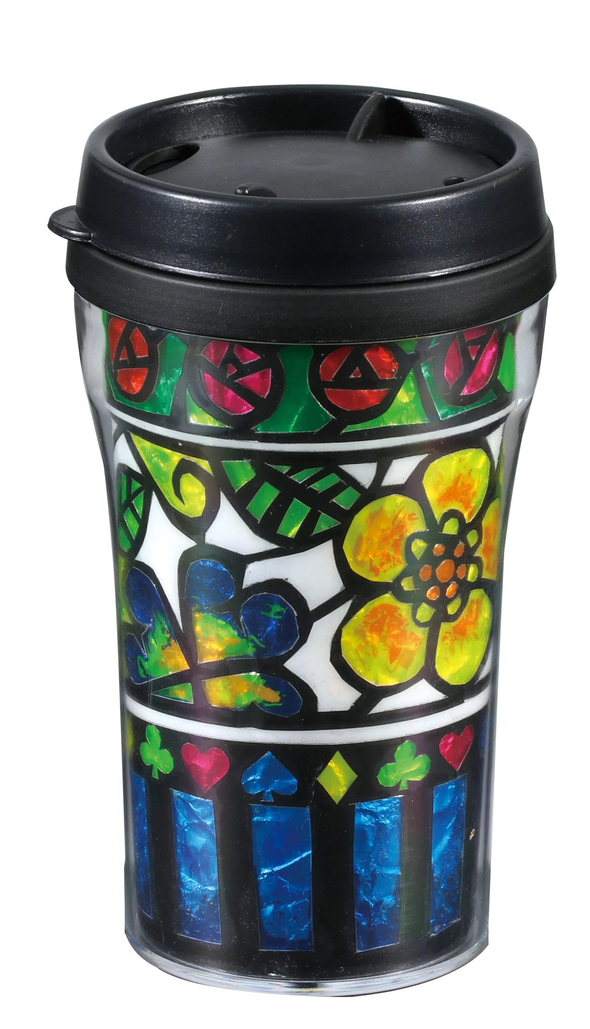 Design tumbler small touch stand set