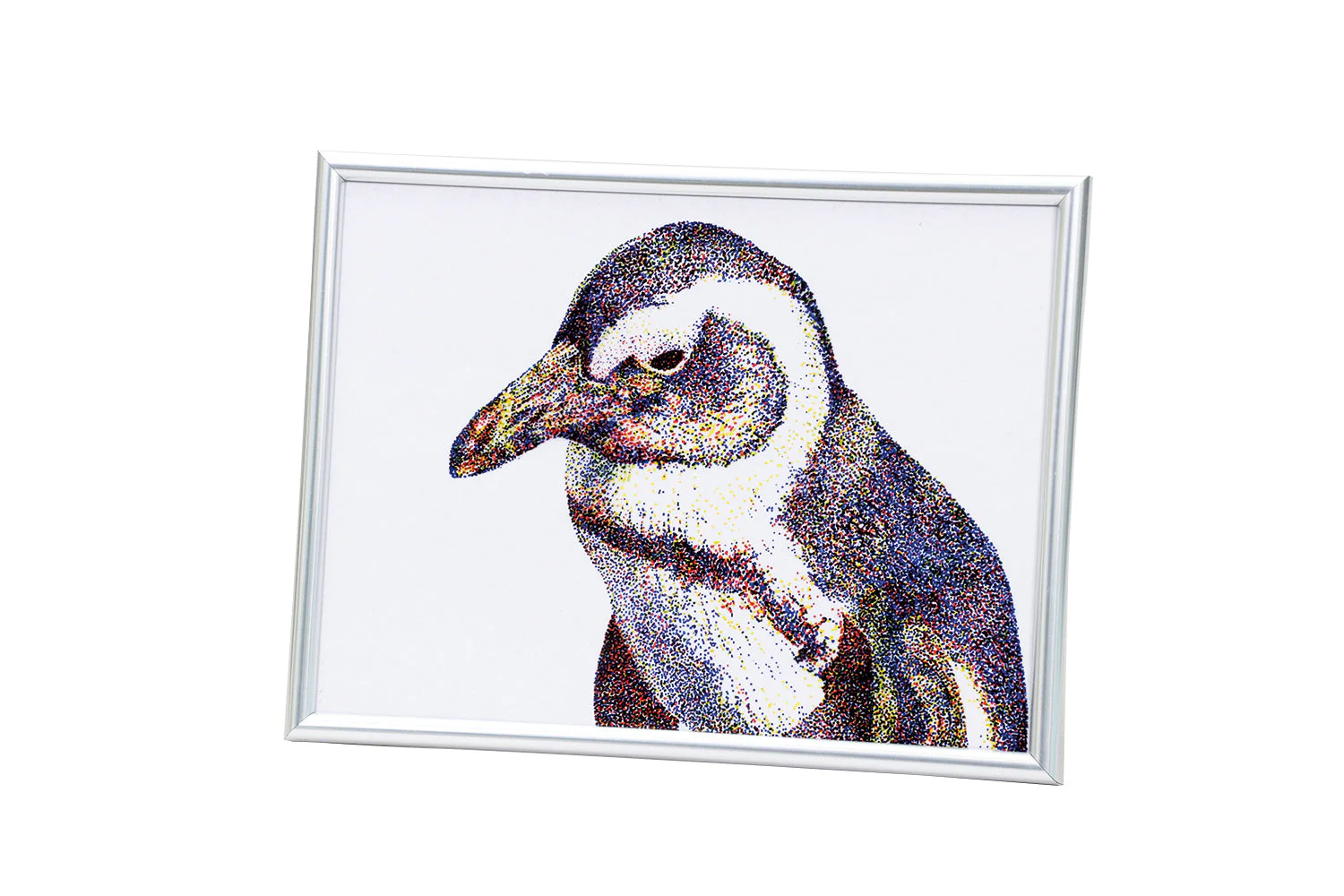 3 color stippling frame 200x150mm