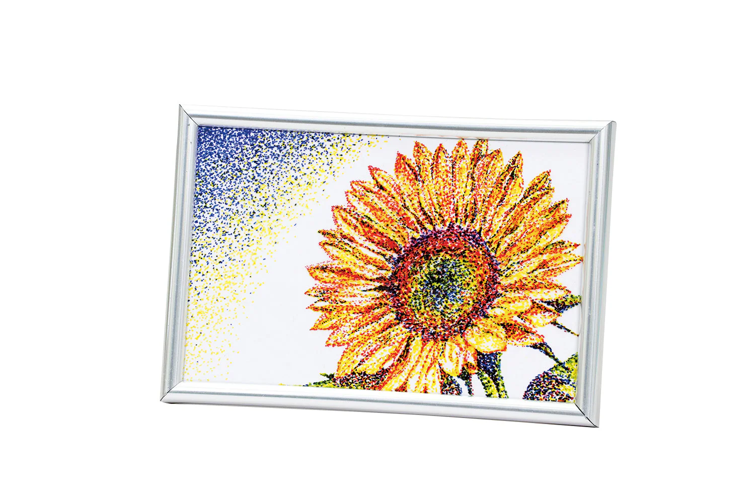 3 color stippling frame 150x100mm