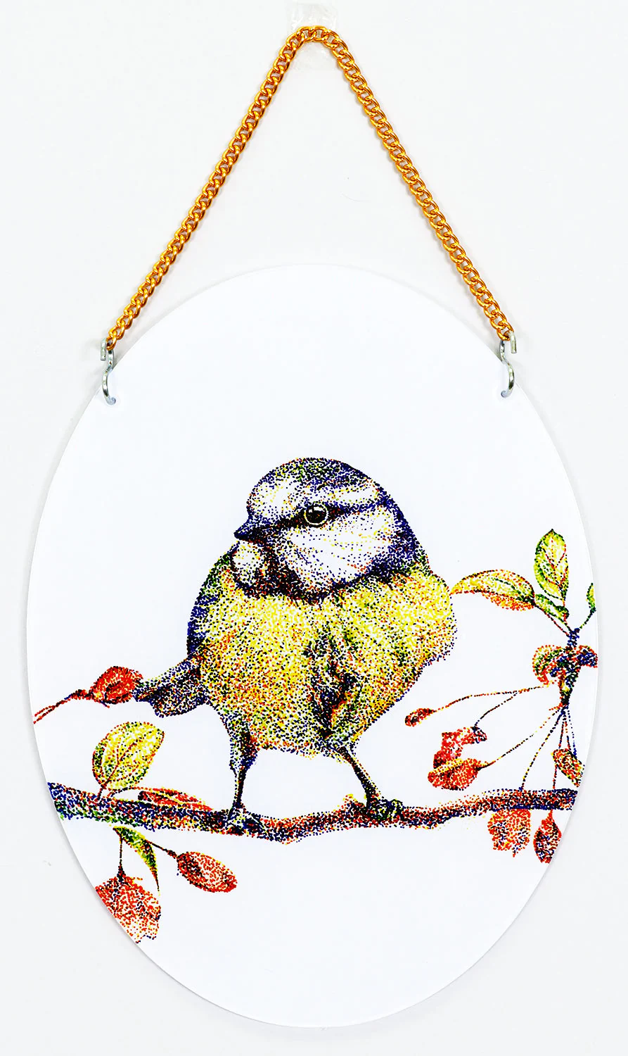 3 color stipple art wallboard