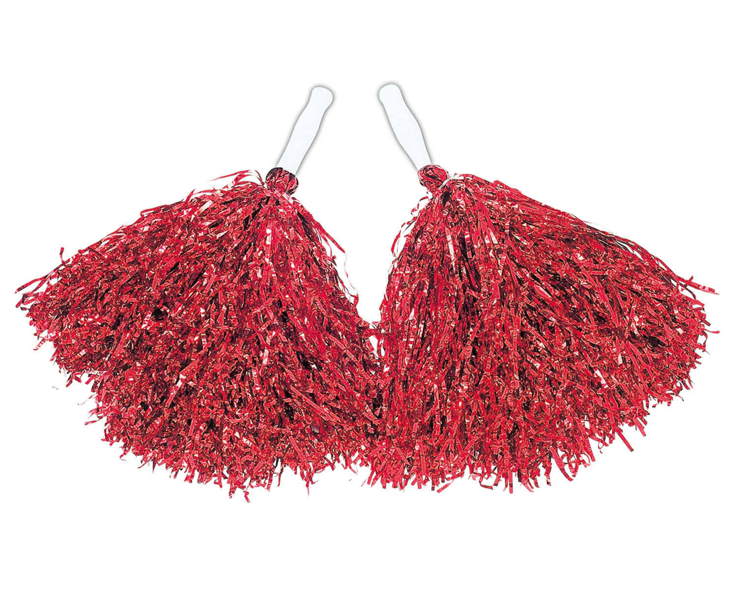 Ponpon set of 2 red