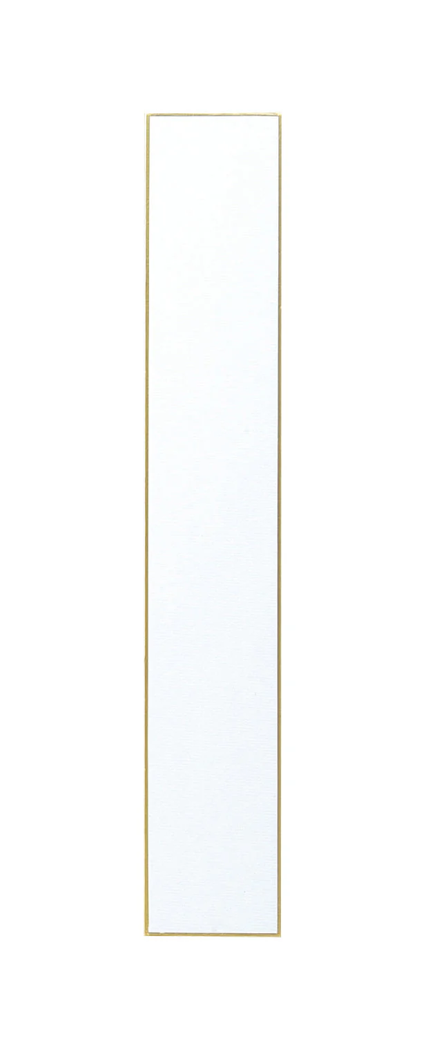 Medium width strip of paper, pine paper, suction