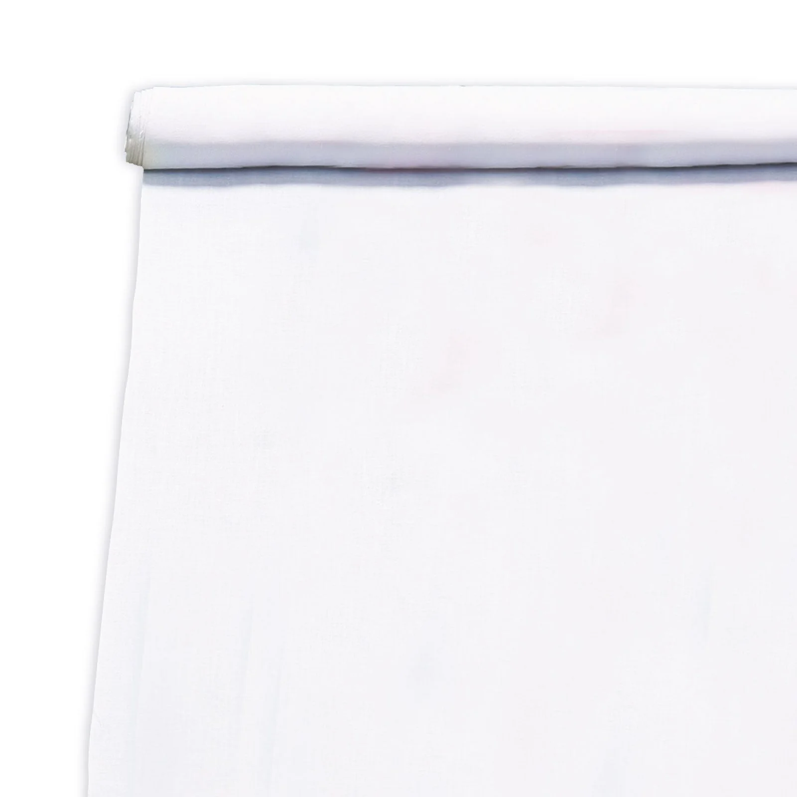 Colored cloth 10m roll 110cm width white