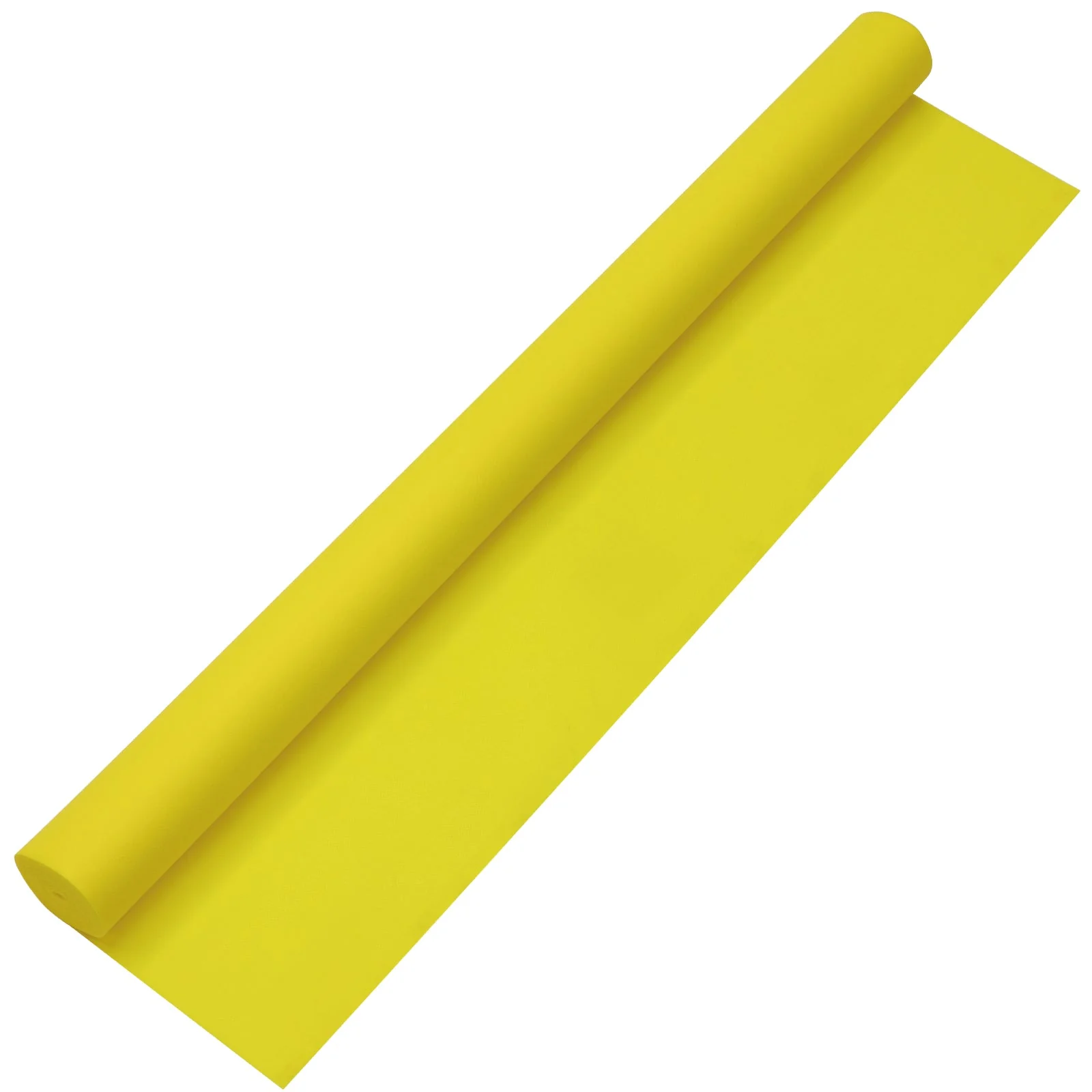 Colored non-woven fabric roll yellow 1m sale