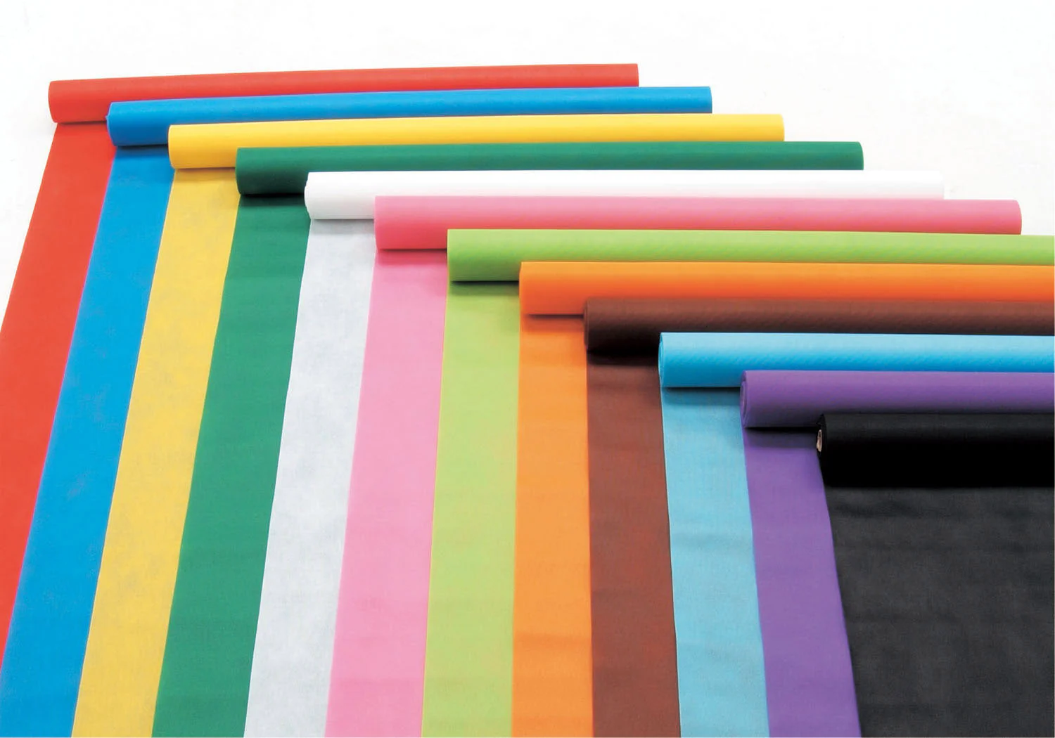 Color non-woven fabric roll gray 1m sale - Image 2