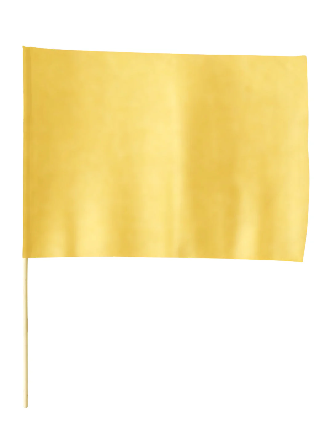 Satin extra large flag gold φ12mm