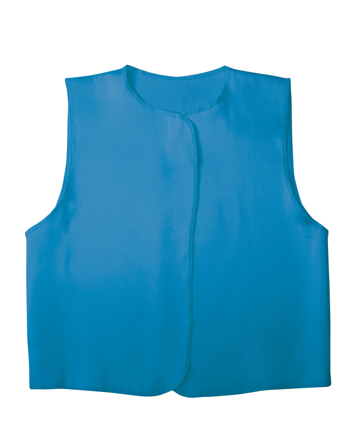 Soft satin vest C blue