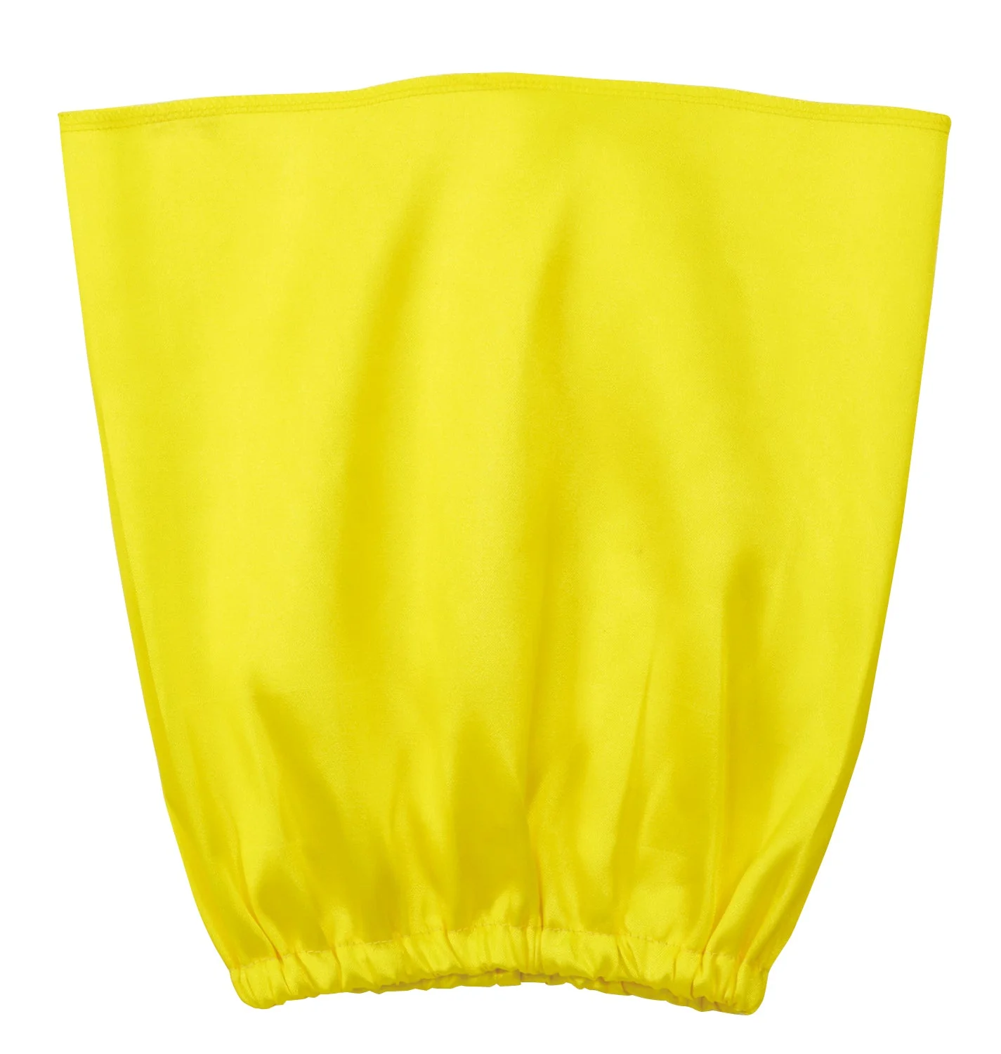 Soft satin hat yellow