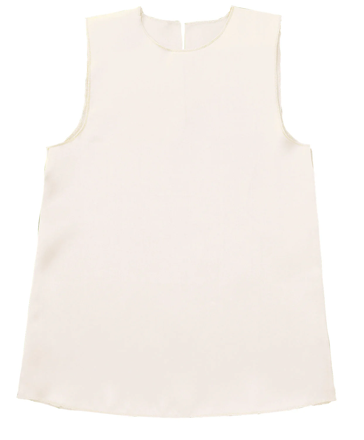 Soft satin one piece C white