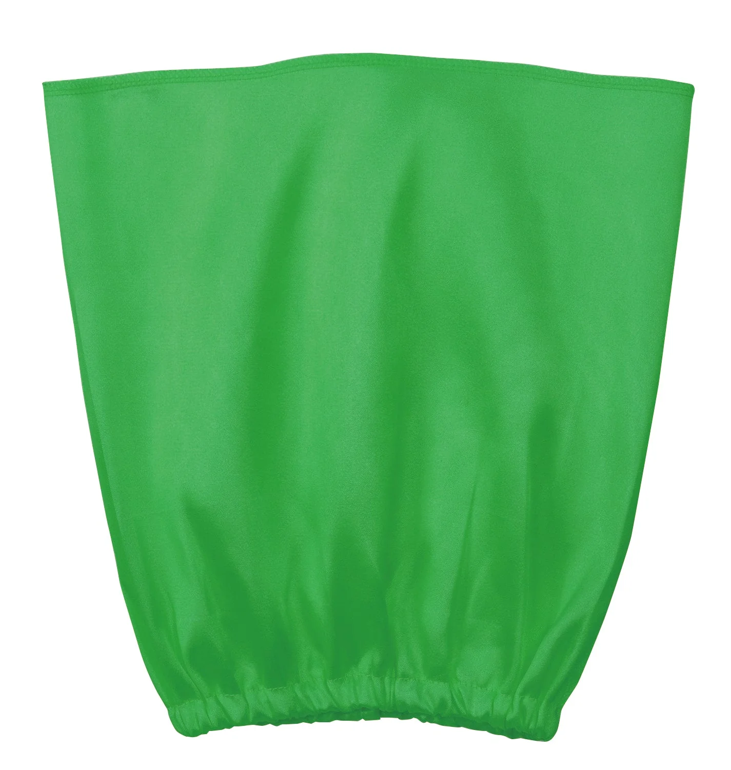 Soft satin hat green