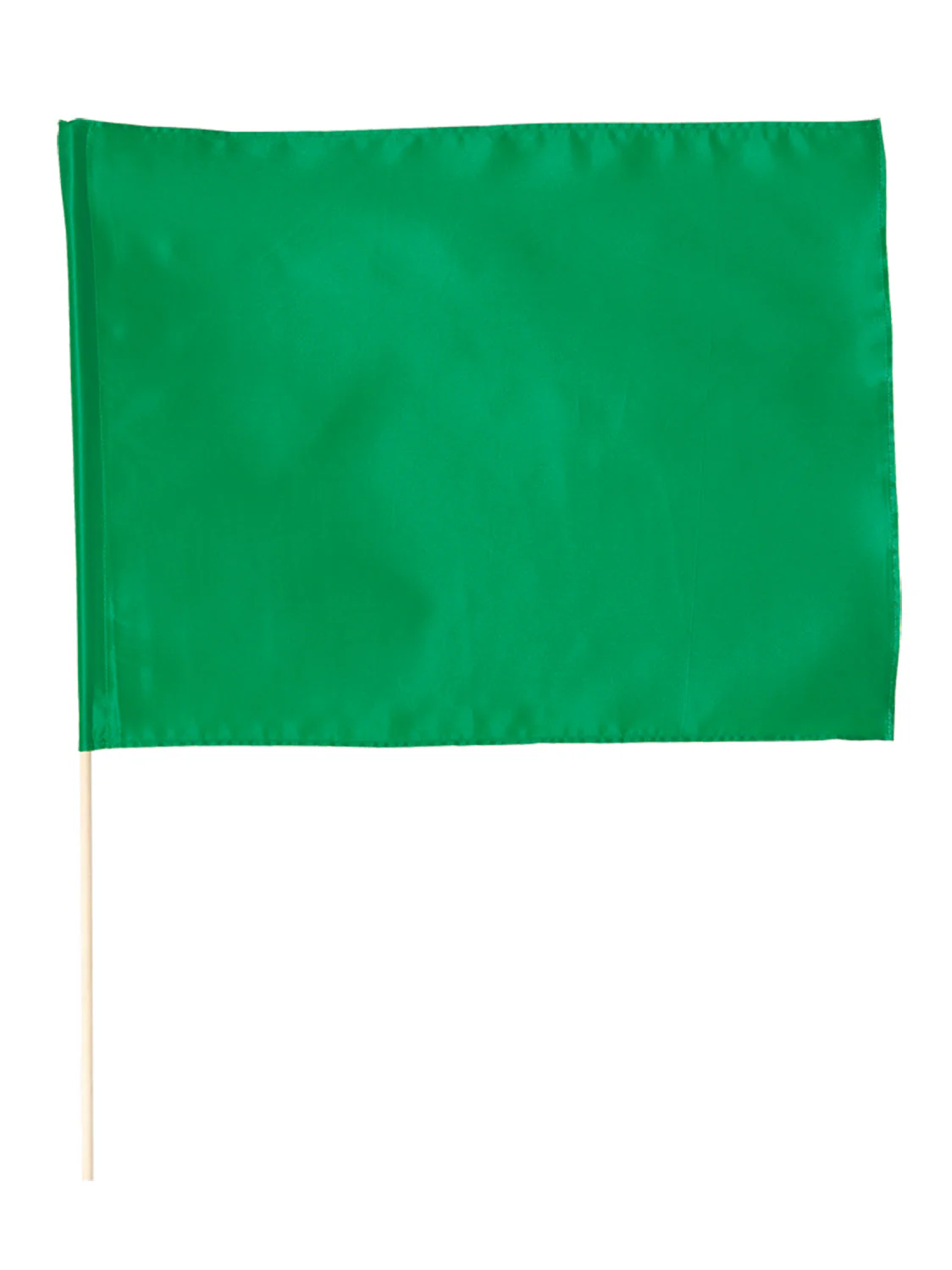 Sateen Big Flag Metallic Green φ12mm