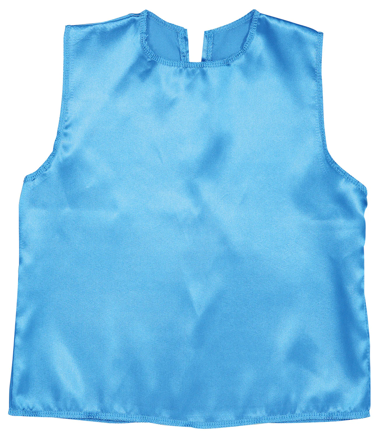Soft satin shirt C blue