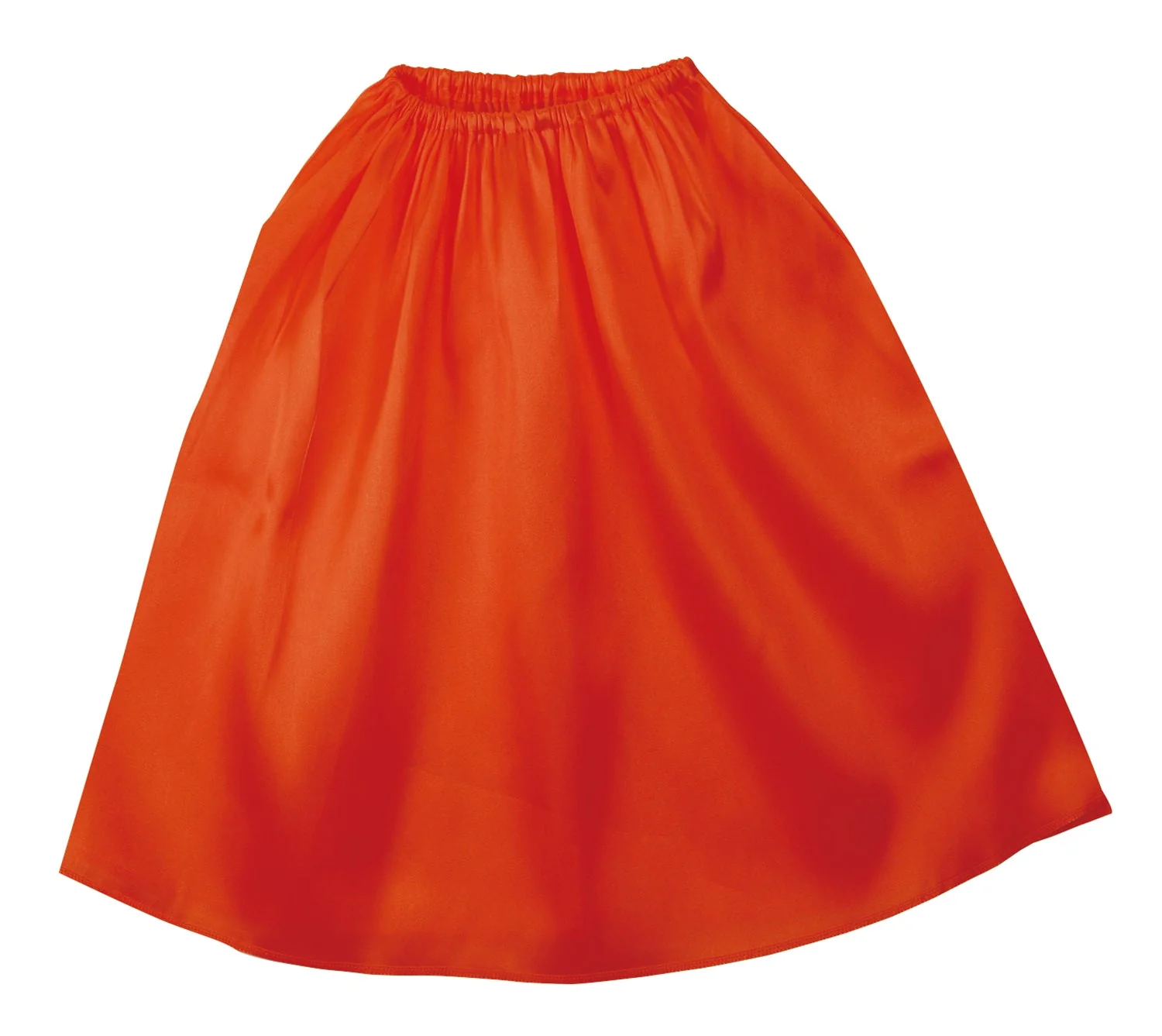 Soft satin jacket/skirt straight red