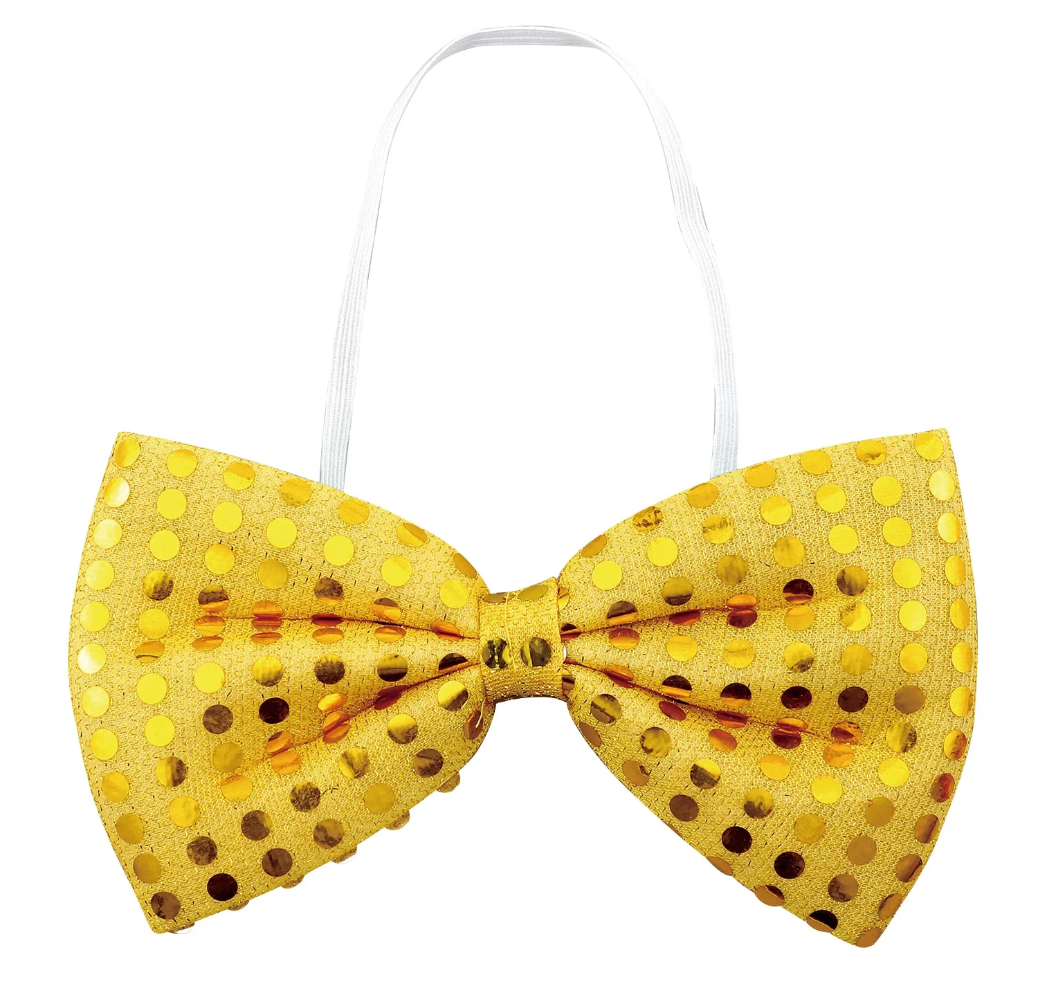 Costume set (glitter butterfly tie gold, glitter hat black) - Image 4