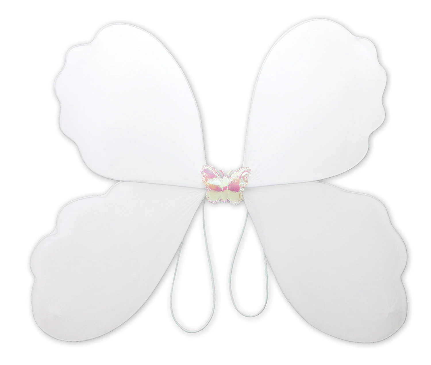 Fancy butterfly white that you can carry on your back