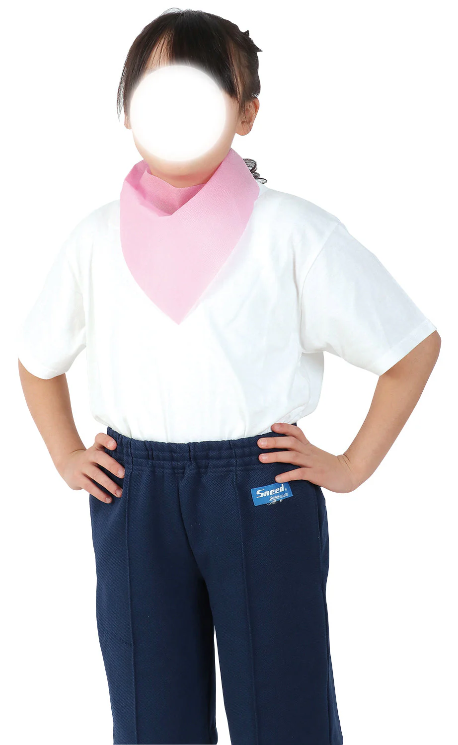 One touch scarf light peach - Image 2
