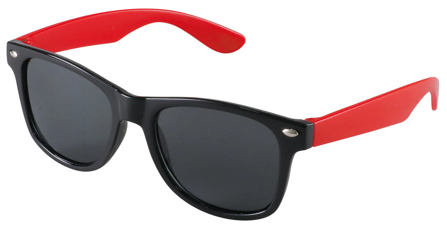 Sunglasses black red