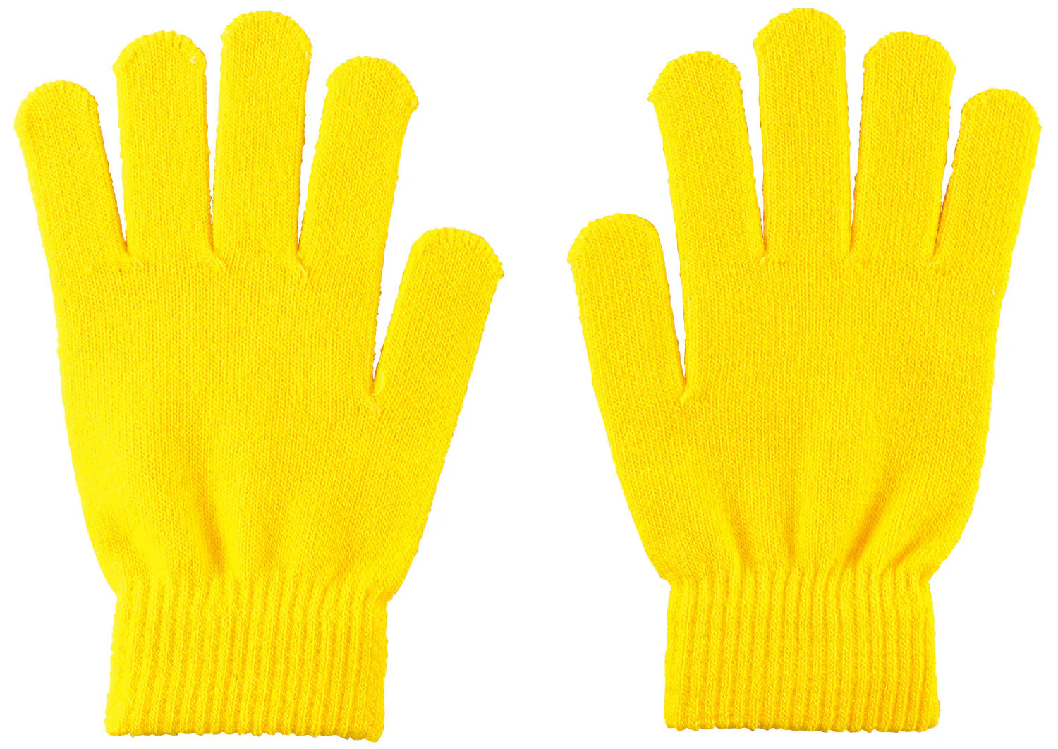 Colored Nobinobi Gloves Large Yellow