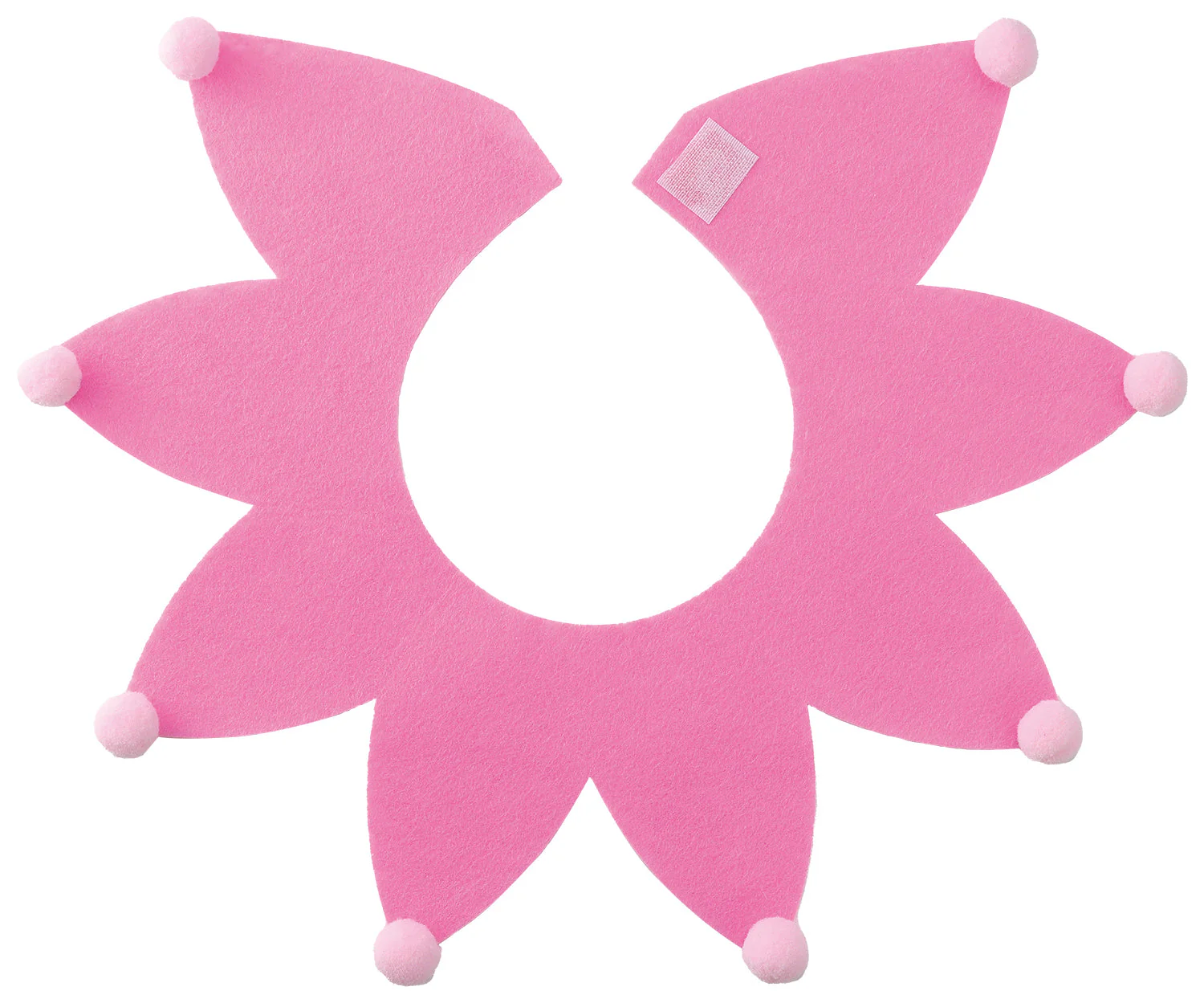 Felt collar pink