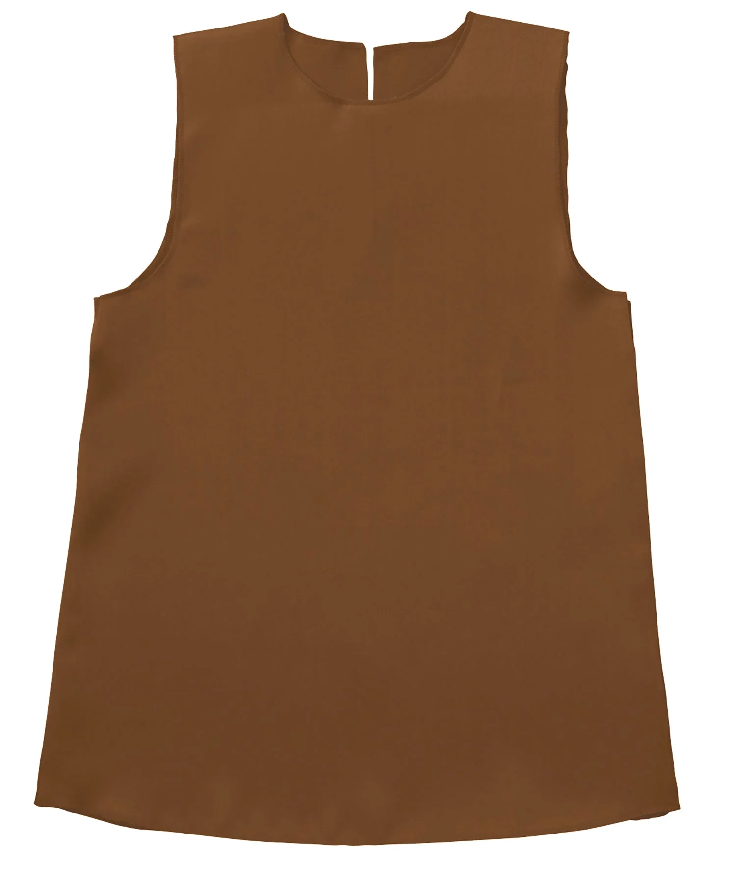 Soft satin one piece C brown