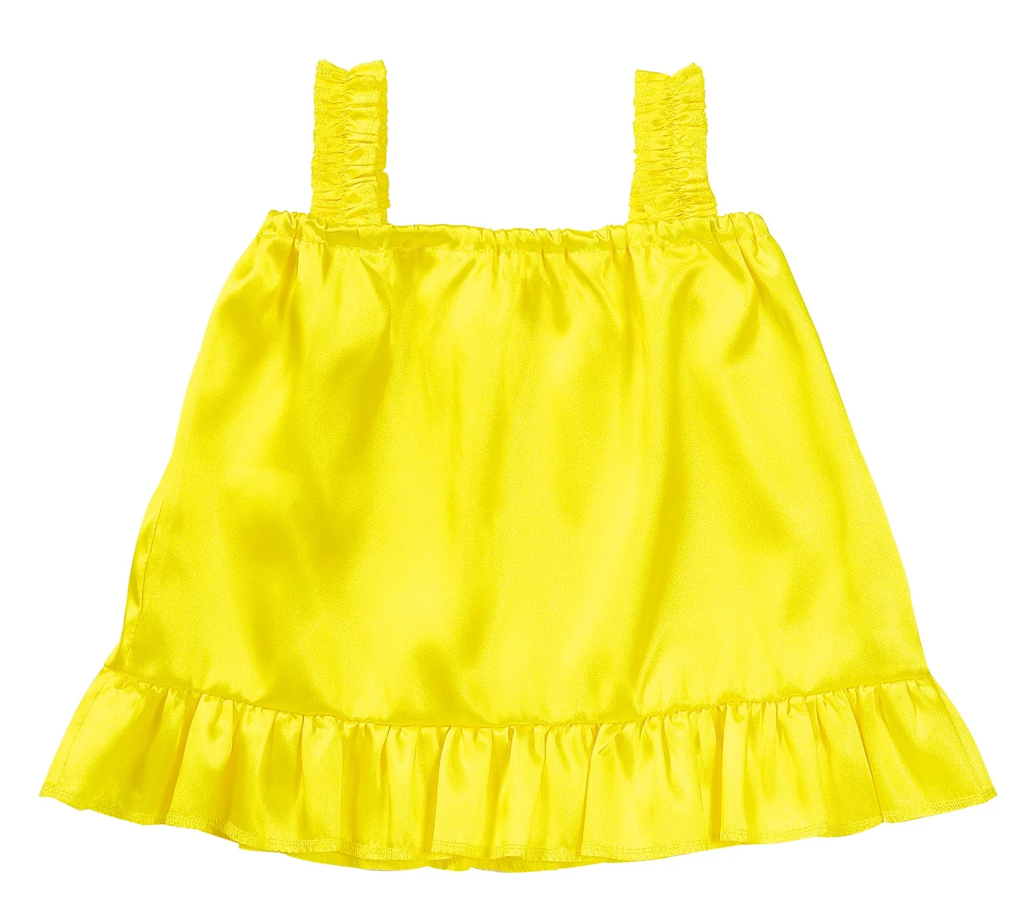 Soft satin bische yellow