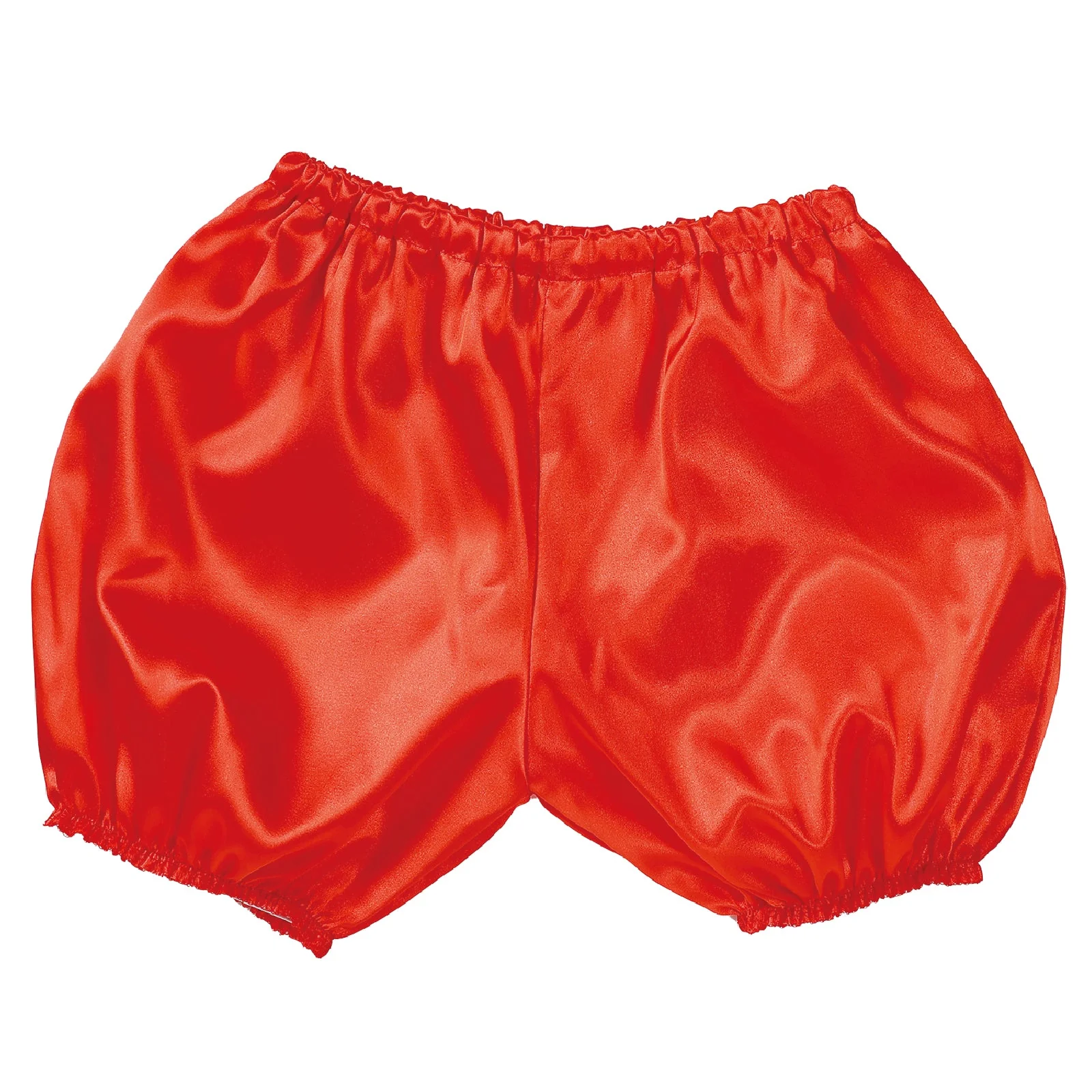 Soft satin pumpkin pants J red