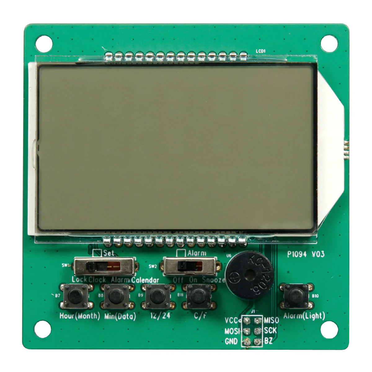 Colorful clock board
