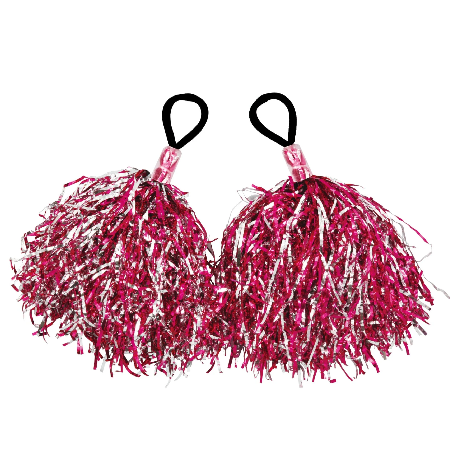 Hands-Free Pom-Pom Pink Silver