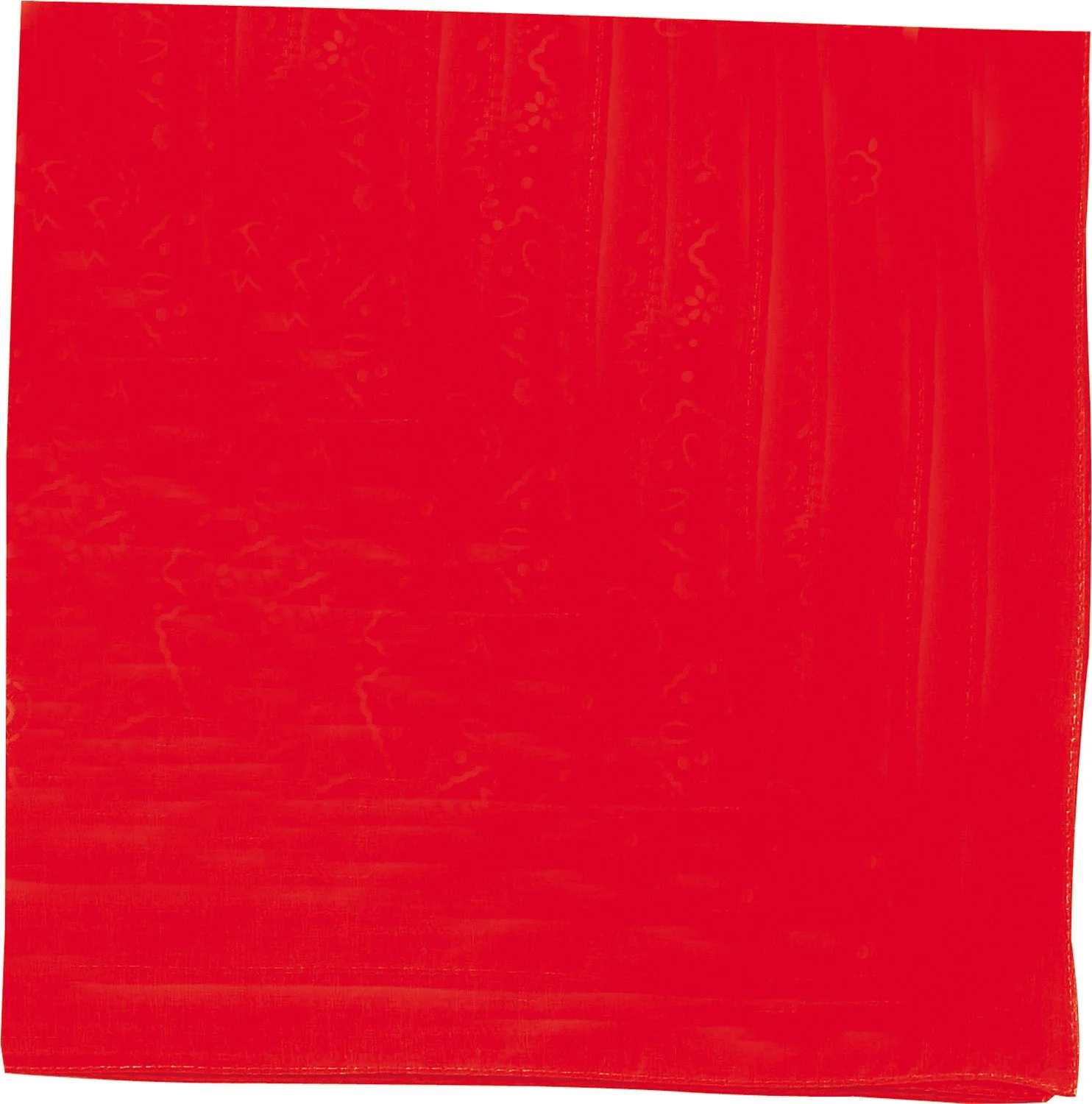 Plain Bandana Red