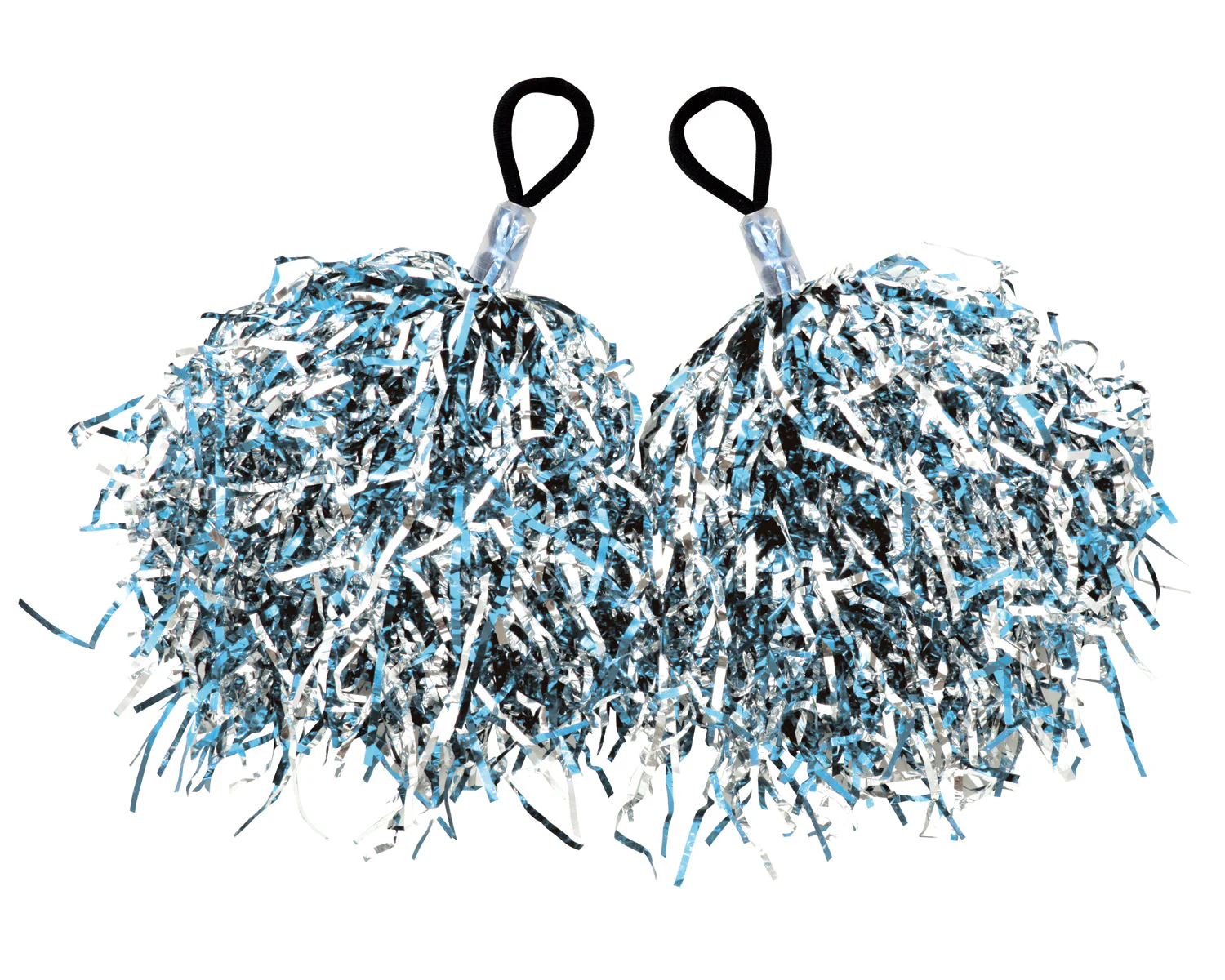 Hands-Free Pom-Pom Light Blue Silver