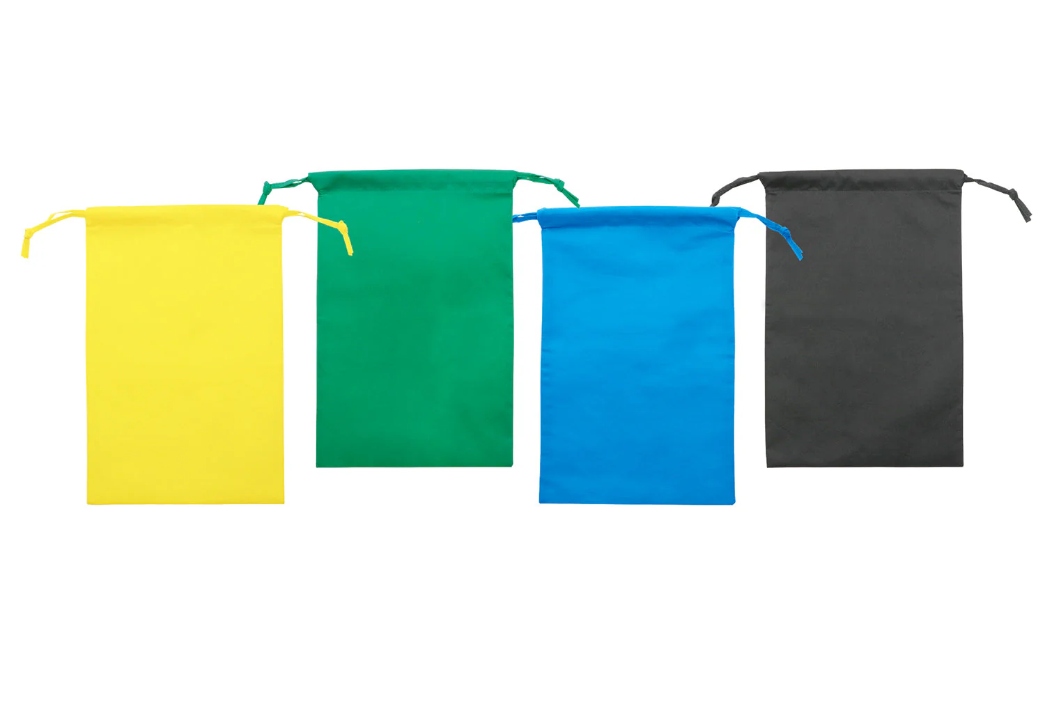Non-woven fabric assist bag green - Image 2