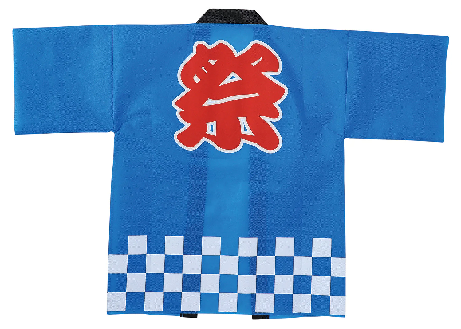 Color non-woven fabric Happy Festival (L) Blue